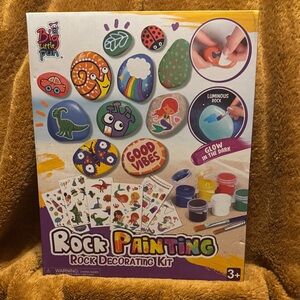 Rock Painting Kit with Glow in the Dark Feature NEW